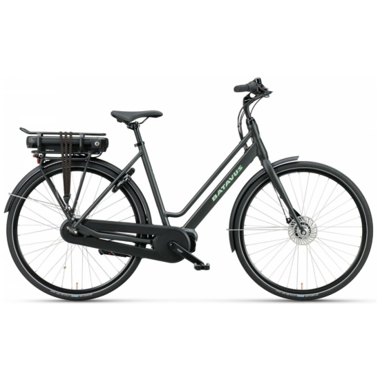 Batavus Fonk E-go Plus N7 Li 233 Smokingblack (matt) Lage instap