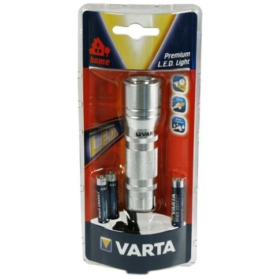 Varta ZAKLAMP PREMIUM LED LIGHT ZILVER