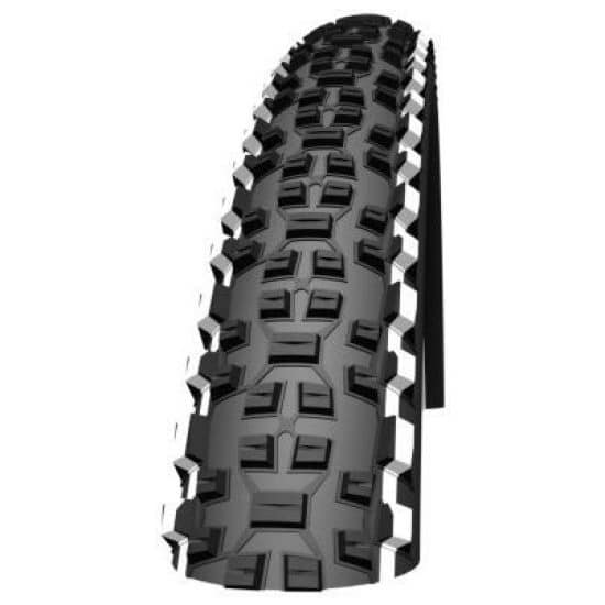 Schwalbe BUB 26X225 SC RACING RALPH TLR ZW/WI VW Zwart/Wit