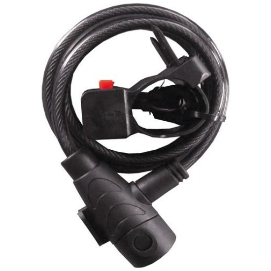 Xlc SLOT KABEL 60X8 M/HOUDER DS A 12 ZWART