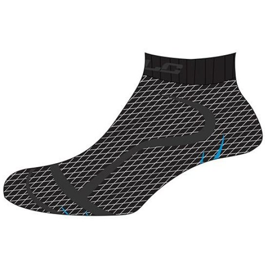 Xlc SOK RACE FOOTIE ZWART/BLAUW