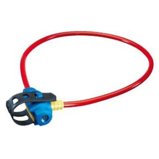 Trelock SLOT KABEL KS211 75X10 M/HOUDER ASS ASSORTI - ROOD / BLAUW /