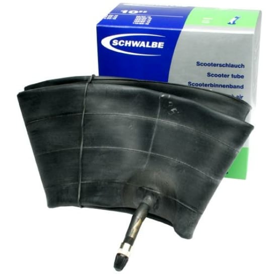 Schwalbe Binnenband bromf 10-3.00/3.50 Schw Autov.schuin JS87 30 90/100/120/90-10 100/110/80x10 Zwart