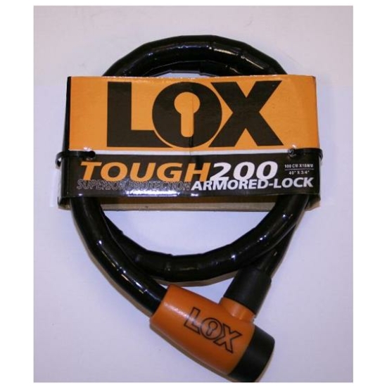 Lox SLOT KABEL SNAKE TOUGH 200 100X15 7005 ZWART