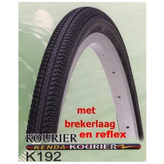 Kenda BUB 26X13/8 KE R KOURIER ZW ZWART