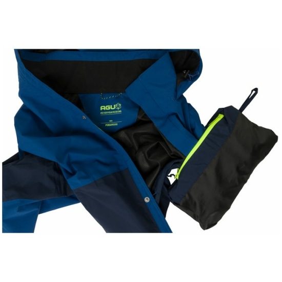 Agu Regenjas Section navy/blue, 43030107 Blauw - Afbeelding 2