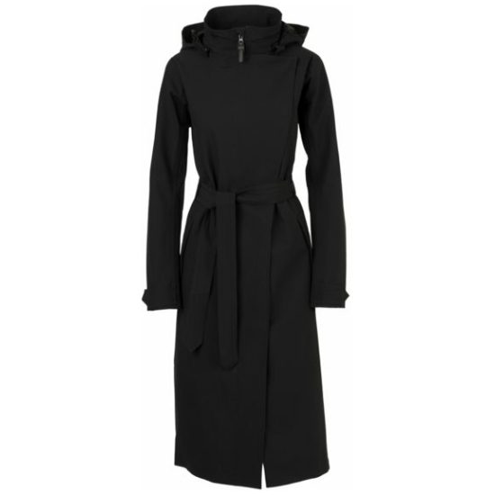Agu Regenjas Ds Trenchcoat long, mt.L Zwart