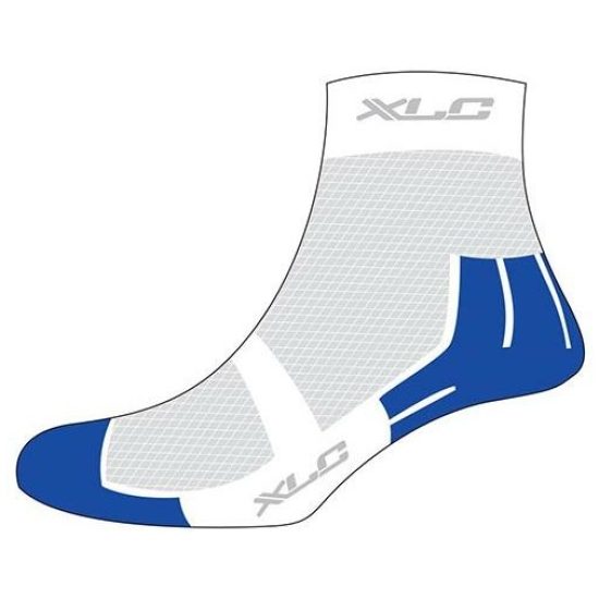 Xlc SOK COOLMAX WIT/BLAUW