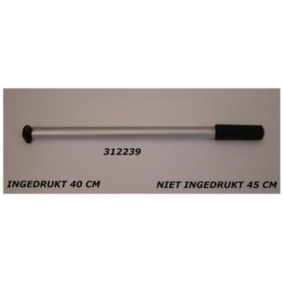 Sks POMP HAND Z/SLANG PVC ZI 2132 ZILVER