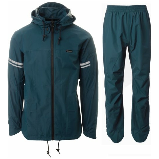 Agu Regenpak Original Tealblue, maat; 43029207 Blauw