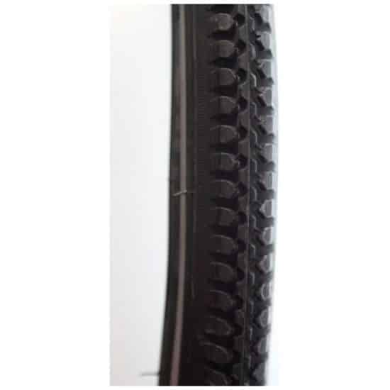Deli Tire Buitenband 20x1.75 Deli Zwart Met Witte Lijn