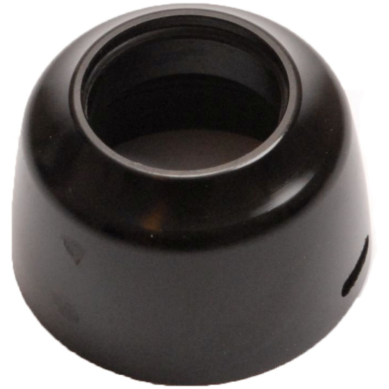 Vp Balhoofddeel Bat Sierkap 11/8" (-MH305) m/sleuf 50113003 Zwart