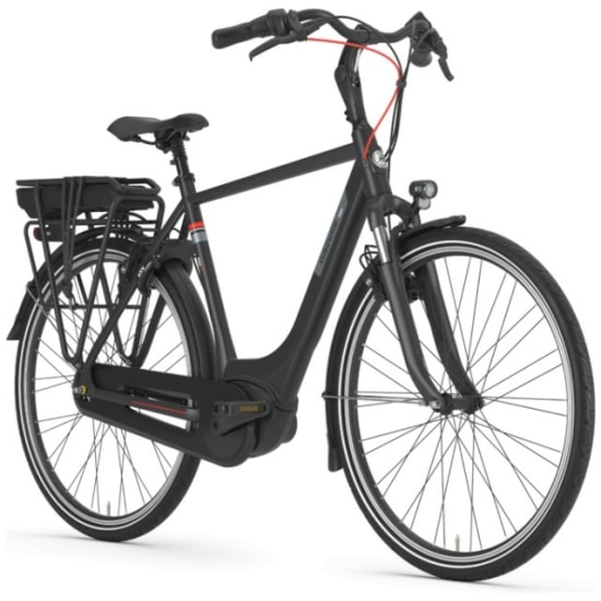Gazelle Paris C7+ HMB Hr H7 001 Black (matt) Heren - Afbeelding 2