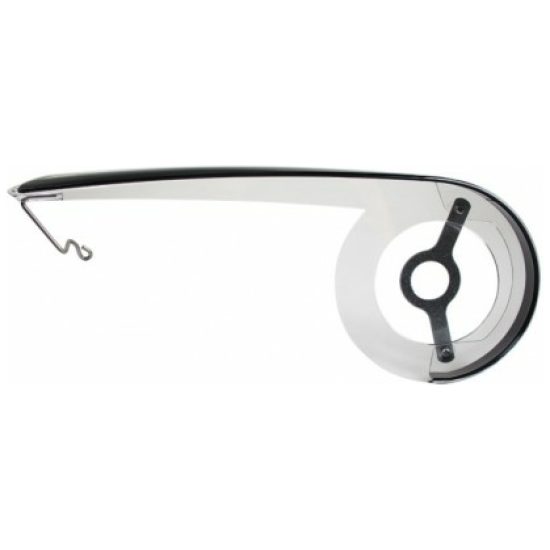 Hesling KETTINGSCHERM HES CAMBIO REV PVC TRANS/ZW TRANSPARANT/ZWART