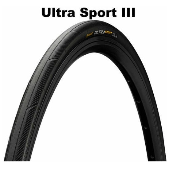 Continental BUB 28X1 CO ULTRA SPORT III ZW Zwart
