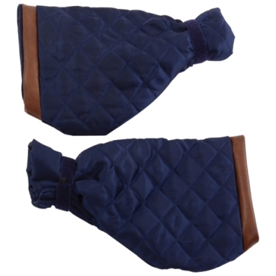 Cordo handmoffen baggies bijoux navy Blauw