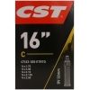 Cst Binnenband 16x1.75/2.50 DV32 NL-ventiel Zwart - Afbeelding 2