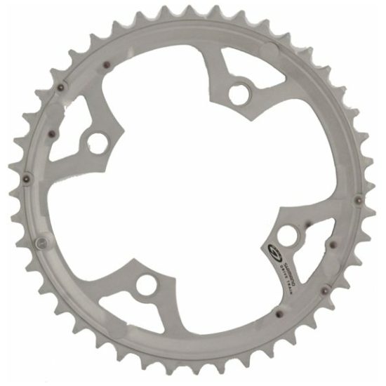 Shimano Kettingblad 44T/104 Shim 9V FC-M510 Deore zilver 4-arm Y1DS98020 SILVER