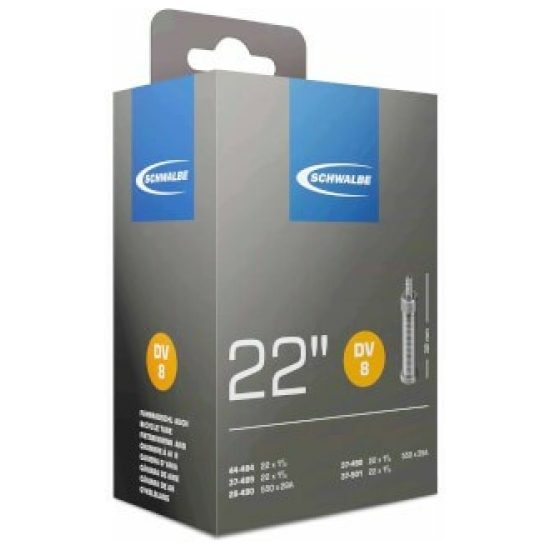 Schwalbe Binnenband 22x13/8 Schw DV8 NL-ventiel (32) 37-489/501 Zwart