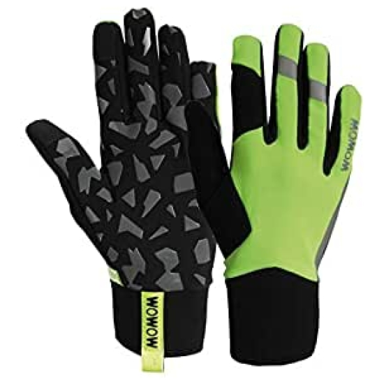 Wowow Handschoenen Wow Early Fog reflectie geel, mt. XL/11 013349