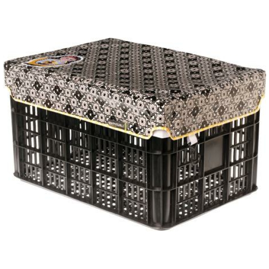 Basil KRATD BAS AFDEKHOES BABOUSHKA GRIJS 50L GREY