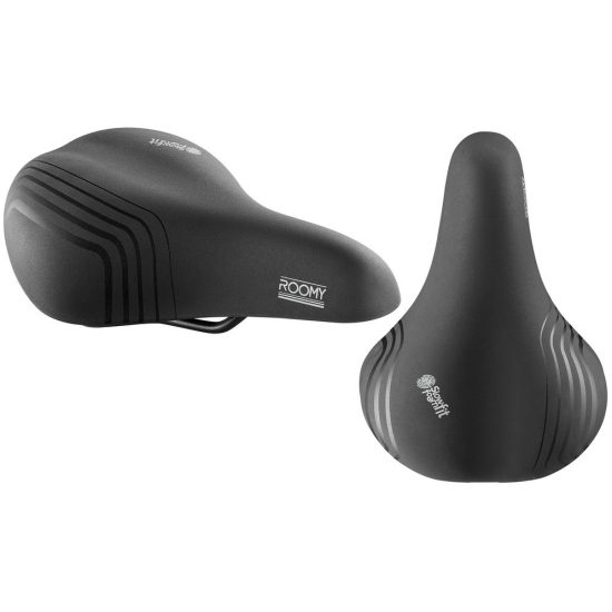 Selle Royal Zadel Ds Slowfit Foam SR 8VA8DS Roomy Moderate Zwart