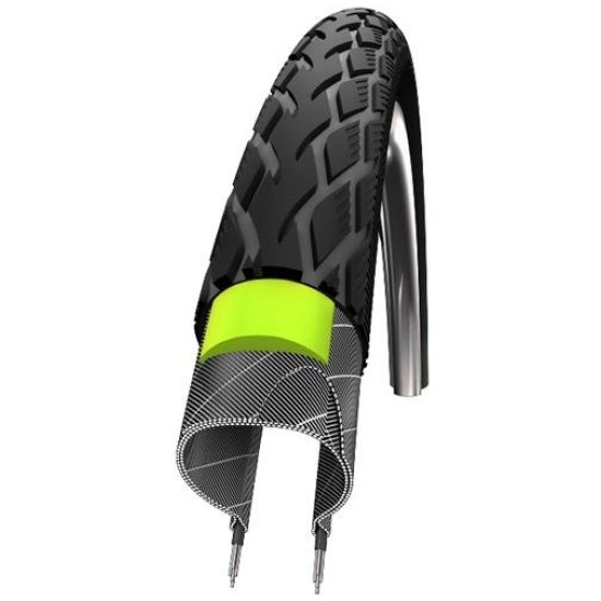 Schwalbe Buitenband 28x1.10 Schw Marath HS420 GreenGuard m/refl 11100139 Zwart