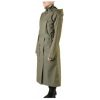 Agu Regenjas Ds Trenchcoat Long armygreen, mt.M 43500200-011-04 Groen