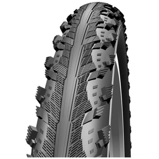 Schwalbe BUB 26X200 SC R HURRICANE KG ZW Zwart