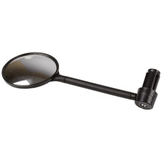 Xlc SPIEGEL FLEXI FIETS IN STUUR 50MM Zwart