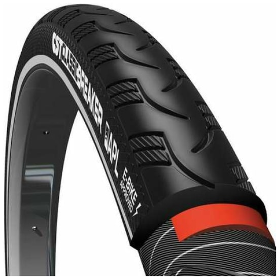 Cst Buitenband 28x1.50 Breaker C1838 m/refl 700x38C Zwart