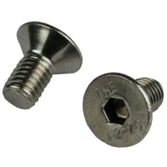 Bach BOUT M5X10 INBUS RVS VERZ DS A 25 ZILVER
