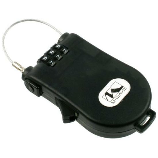 M-wave Kabelslot 914 mini 90cm x 1.4mm cijferslot zwart