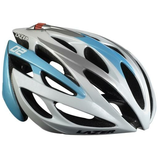 Lazer VALHELM O2 RD LADY WIT-ICE BLAUW UNI WIT / ICE BLAUW