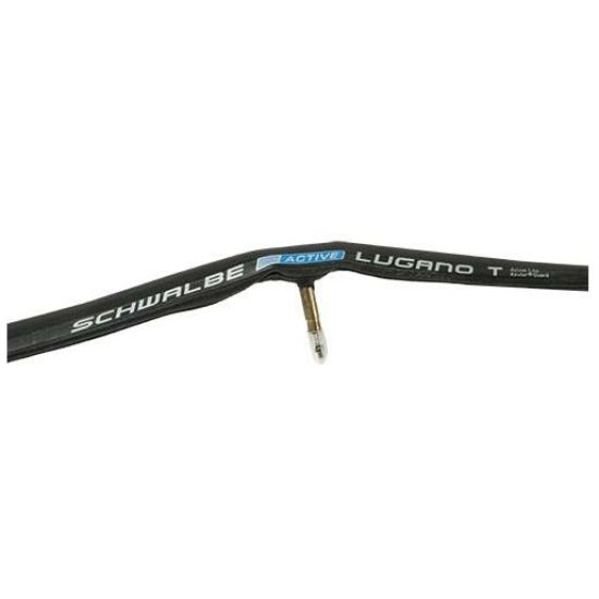 Schwalbe TUBE 28X1 SC LUGANO T KG ZW Zwart