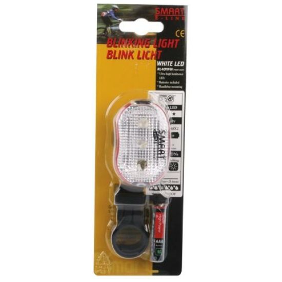 Smart RL-401W 1 LED WitVoorlicht functies Zwart
