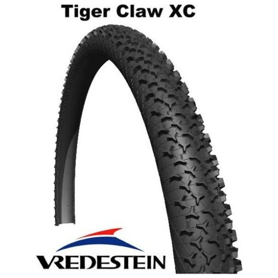 Vredestein BUB 26X200 VR TIGER CLAW XCG ZW VW ZWART