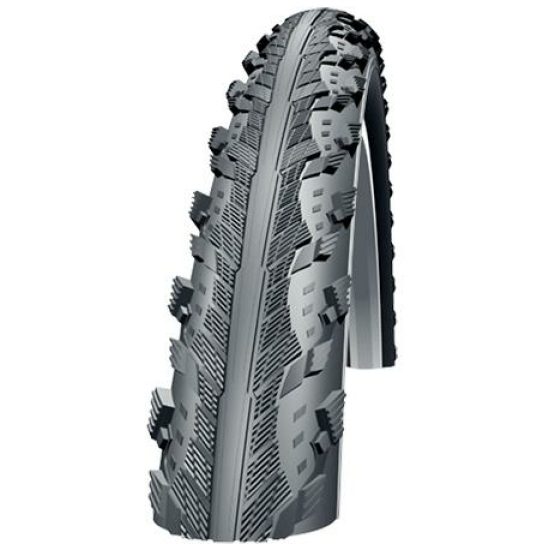 Schwalbe BUB 28X160 SC R HURRICANE RG ZW Zwart