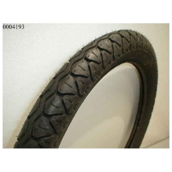 Schwalbe Buitenband bromf 17-2.75 Schw MS100 HS241 semi-slick 11316050 Zwart - Afbeelding 2