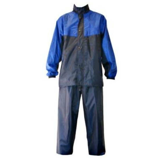 Merkloos REGENPAK IMPORT M BLAUW