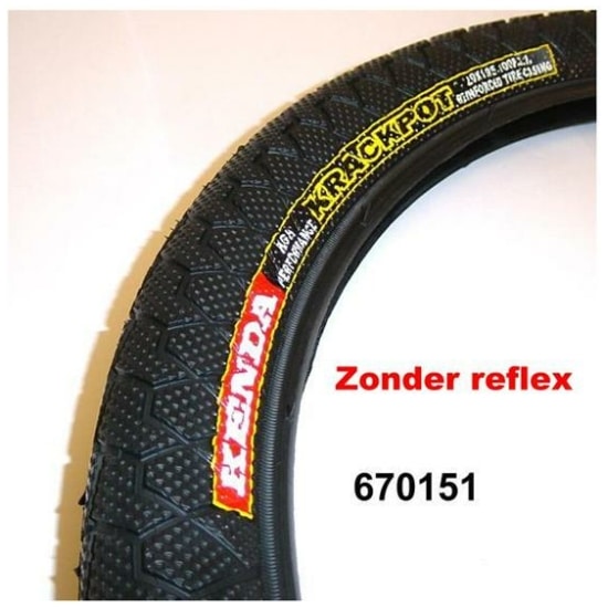 Kenda BUB 20X195 KE FREESTYLE K907 ZW ZWART