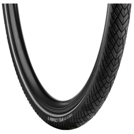Vredestein Buitenband 28x11/2 Vred Perfect Tour m/refl 28575 Zwart