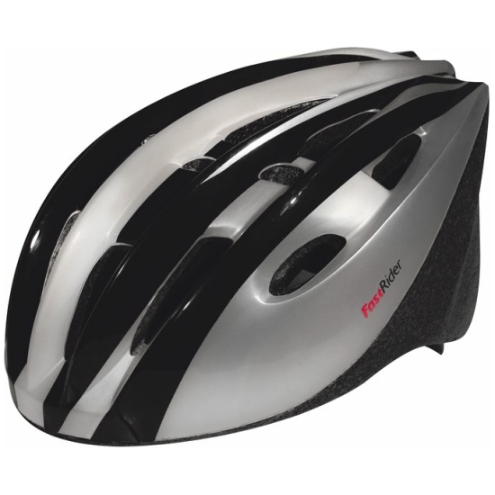 Fast Rider Fietshelm FR Keen/zw 54/61 6252 Zilver
