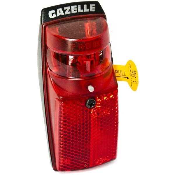 Netto ondergoed Ventileren Spanninga Gazelle Achterlicht batt 1led Spann SPX Gazelle aan/uit incl. batterijen 447101600 - Fietsen & Zo
