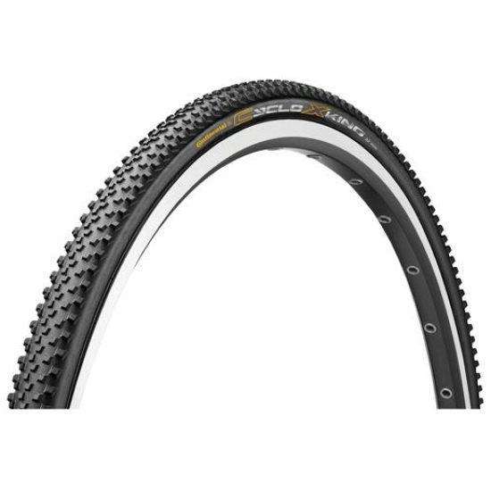 Continental BUB 28X135 CO CYCLO X KING ZW Zwart