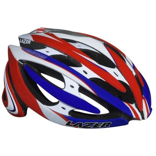 Lazer VALHELM GENESIS RD RACE WIT-ROOD-BLAUW WIT / ROOD / BLAUW