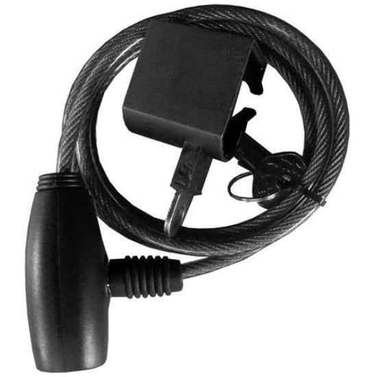 Xlc SLOT KABEL 120X8 M/HOUDER DS A 12 ZWART