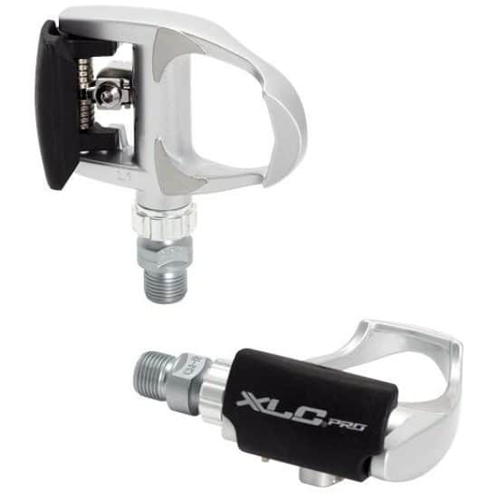 Xlc PEDAAL RACE LOOK ENKEL ALM ZI STEL PDS08 Zilver