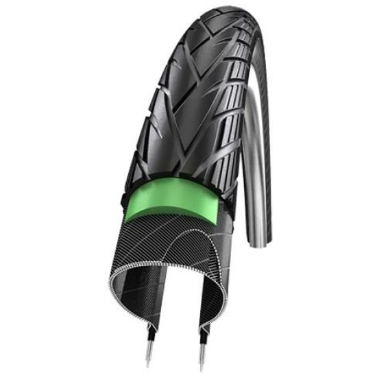 Schwalbe Buitenband 20x1.75 Schw Energizer+Plus HS427 m/refl 11100315 Zwart