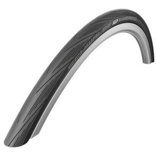 Schwalbe Buitenband 28 race Lugano HS471 K-Guard z/refl 28x1 Zwart